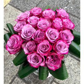 Buchet 19 Trandafiri Mov BR176